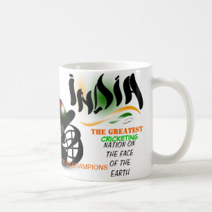 India The Greatest Cricket Nation on Earth Mug