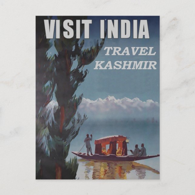 India Travel Postcard (Front)