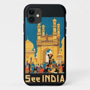 India Travel Poster iPhone case