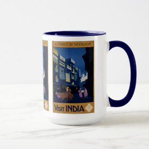 India Travel Poster mugs – choose style