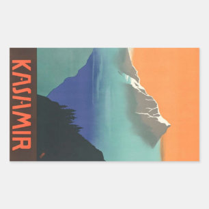 India Travel Poster stickers