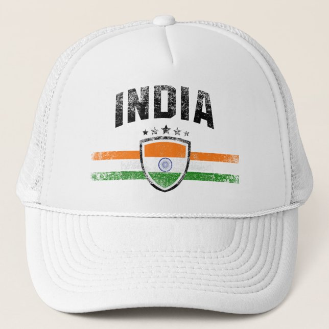 India Trucker Hat (Front)