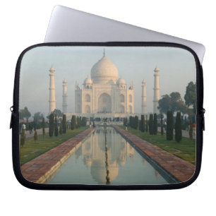 INDIA, Uttar Pradesh, Agra: Taj Mahal, Morning Laptop Sleeve