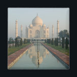 INDIA, Uttar Pradesh, Agra: Taj Mahal, Morning Magnet<br><div class="desc">COPYRIGHT Walter Bibikow / DanitaDelimont.com | AS10 WBI0126.jpg | INDIA,  Uttar Pradesh,  Agra: Taj Mahal,  Morning with Visitors (NR)</div>