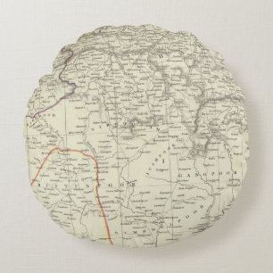 India VII Round Cushion