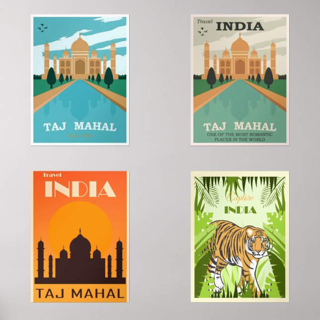 India vintage posters (Front)
