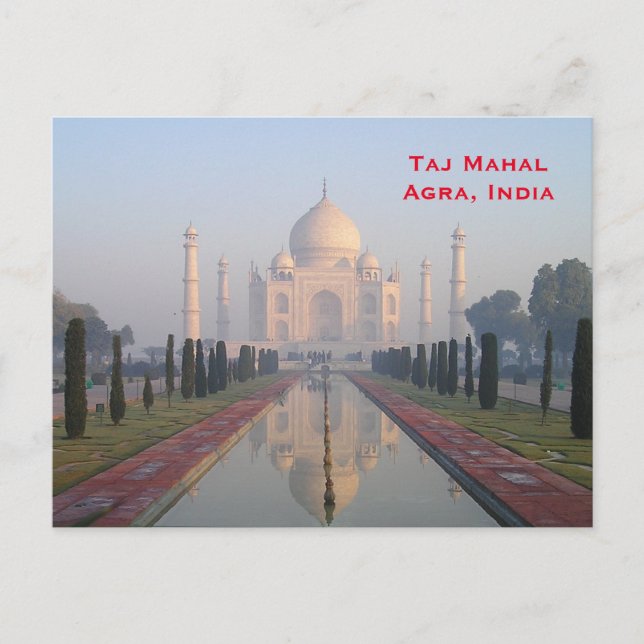 India Vintage Tourism Travel Add Postcard (Front)