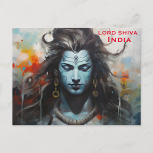 India Vintage Tourism Travel Add Postcard