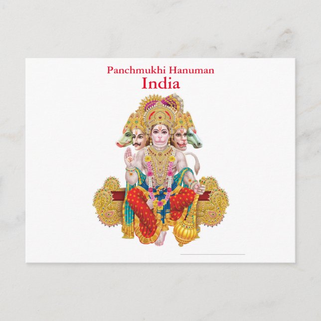 India Vintage Tourism Travel Add Postcard (Front)