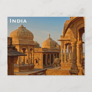India Vintage Tourism Travel Add Postcard
