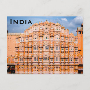 India Vintage Travel Tourism Add Postcard