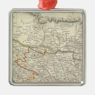 India X Metal Tree Decoration