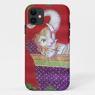 Indian art elephant iphone case