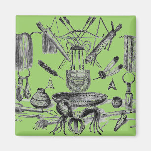 Indian Artefacts Magnet