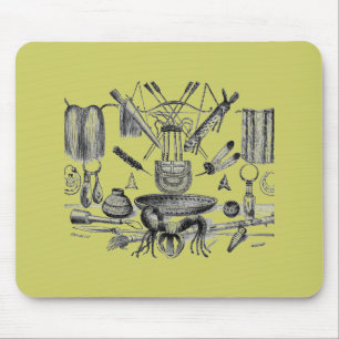 Indian Artefacts Mouse Pad