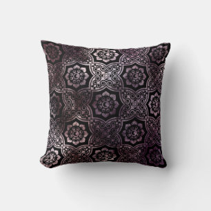 Indian Batik - Purple Cushion