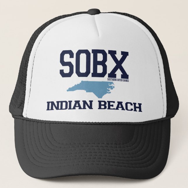 Indian Beach. Trucker Hat (Front)