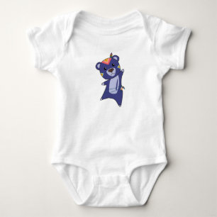 Indian Bears Bear Fashing Teddy Feather Baby Bodysuit