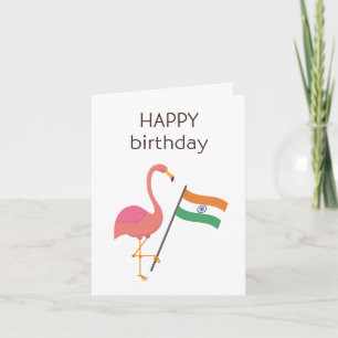 Indian Birthday Card