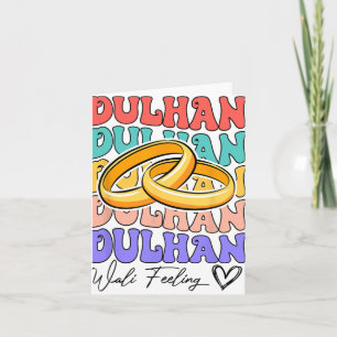 Indian Bride To Be Bridal Desi Wedding Dulhan Wali Card