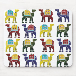 Indian Camel Design Mouse Pad