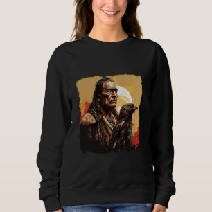 Indian Chief American USA Indigenous Cherokee Sweatshirt