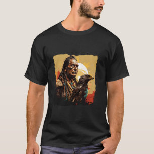 Indian Chief American USA Indigenous Cherokee T-Shirt