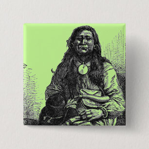 Indian Chief Button