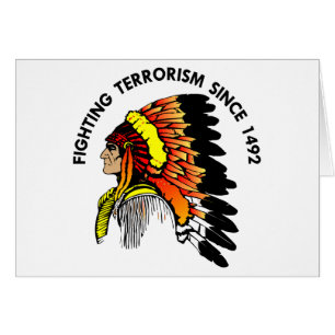 Indian Chief Fighting Terrorism