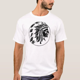 Indian Chief Head T-Shirt