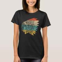 Indian Chief Headgear Native American Feather Head