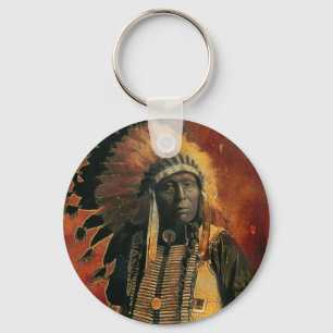 Indian_Chief Key Ring
