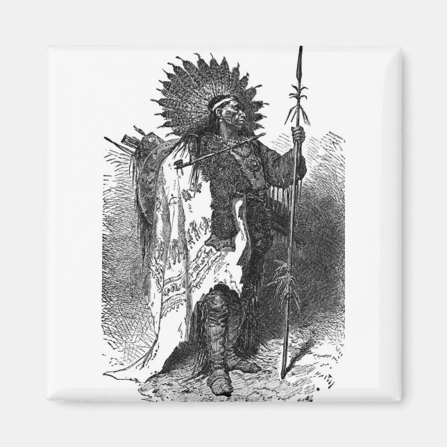 Indian Chief  Magnet (Front)