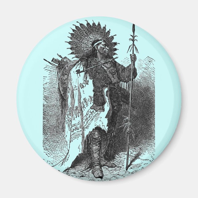 Indian Chief Magnet (Front)