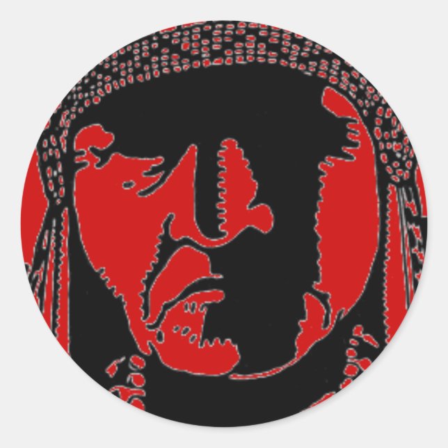 Indian Chief Sticker (Front)