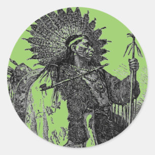 Indian Chief Sticker