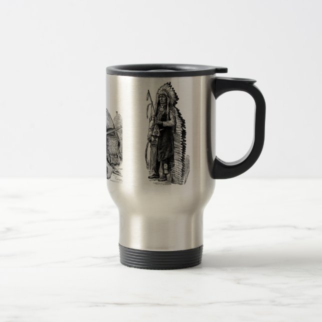 Indian Chiefs Mug (Right)