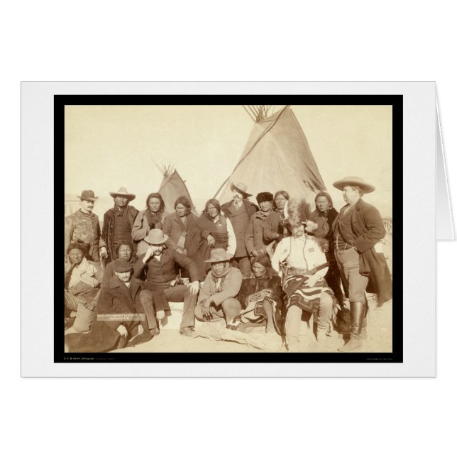 Indian Chiefs & US Officials SD 1891 (Front Horizontal)