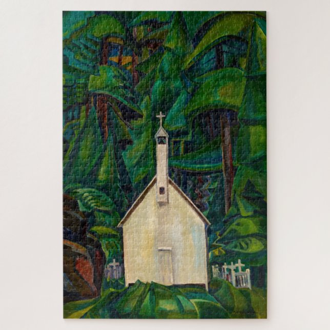 Indian Church | Emily Carr | Jigsaw Puzzle (Vertical)