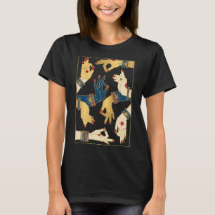 Indian Clical Dance Mudras Bharatanatyam Spiritual T-Shirt