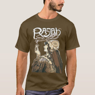 Indian Coffee Fumes Art Nouveau Vintage Advertisin T-Shirt