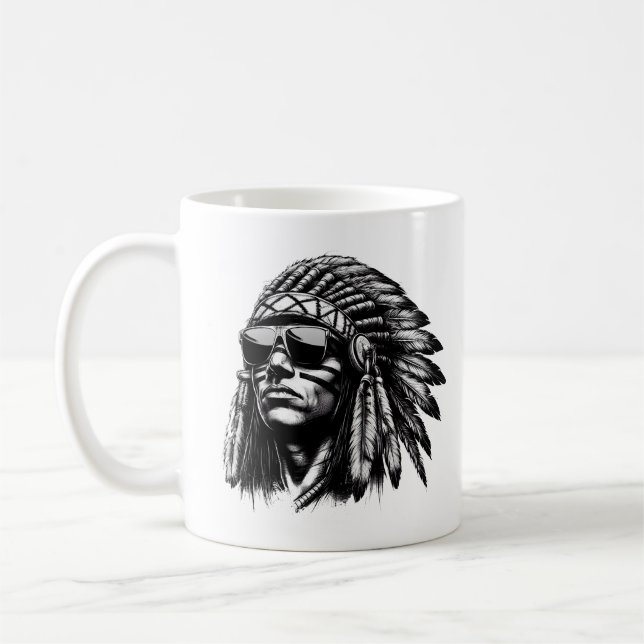 Indian Coffee Mug (Left)