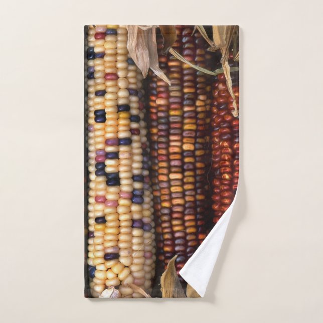 Indian Corn Hand Towel (Hand Towel)