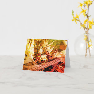 Indian Corn Nature Blank Note Card