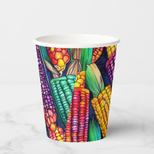 Indian Corn Paper Cups