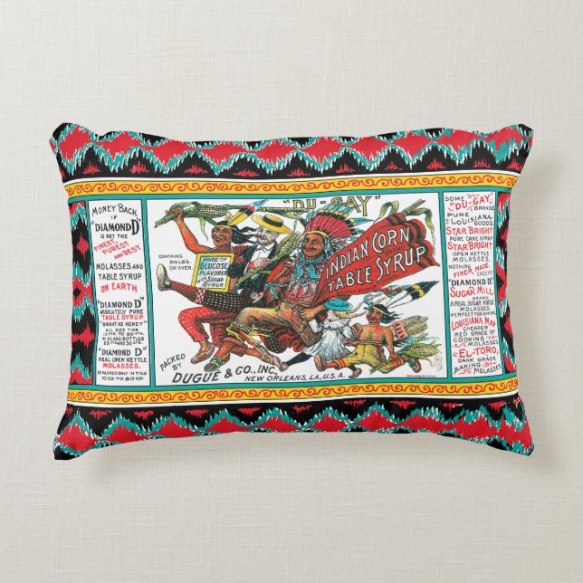Indian Corn Table Syrup Decorative Cushion (Front)