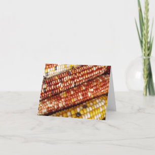 Indian Corn Thank You Notecards