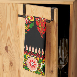 Indian Cotton Fabric  Tea Towel