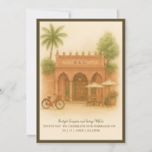 Indian Courtyard Destination wedding Escape