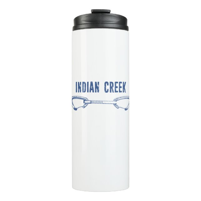 Indian Creek Climbing Quickdraw Thermal Tumbler (Front)